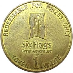 1 Token - Six Flags Great Adventure Jackson Township, New Jersey