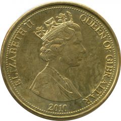5 Pounds - Elizabeth II 3rd portrait