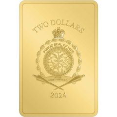2 Dollars - Charles III Hermione Granger