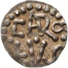 Denier - Charlemagne Chartres mint