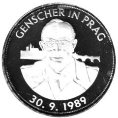 Genscher in Prague