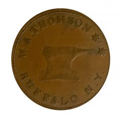 Hard Times Token - W. A. Thomson, Hardware Buffalo, NY