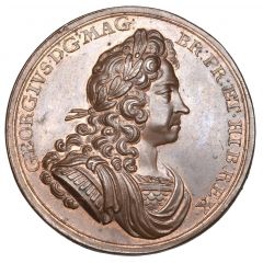 Medal - George I Coronation, bronze