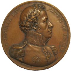 Médaille du général Maximilien Sébastien Foy, député de l`aisne