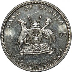 1000 Shillings 50 Euro cent Austria