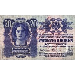 20 Kronen Second issue
