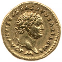 Aureus - Titus TR P VIIII IMP XV COS VII P P