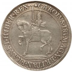 1 Crown - Charles I 1st milled Briot issue