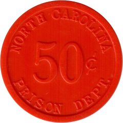 50 Cents - North Carolina Prison Dept.