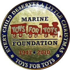 Token - United States Marine Corps Toys For Tots Foundation
