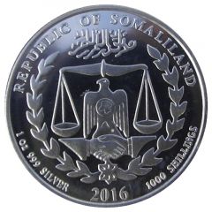 1000 Shillings Year of the Monkey
