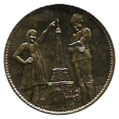 Token - Arthus Bertrand - France Miniature Tour Eiffel