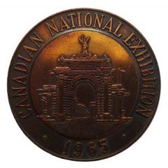 Medal - Canadian National Exhibition 1965
