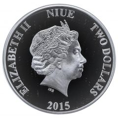 2 Dollars - Elizabeth II Daisy Duck