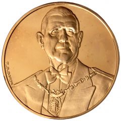 Medal - Charles de Gaulle 1958 - Le Président Charles de Gaulle