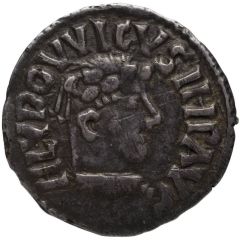 Denier - Louis I Melle mint, bust/minting tools