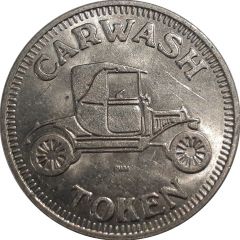 Token - Vintage Car Car Wash Token