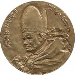 Medal - Ioannes Paulus II - XIX Year of Pontificate