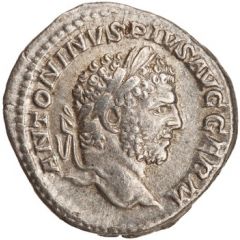 Denarius - Caracalla P M TR P XVII COS IIII P P