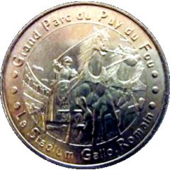 Monnaie de Paris Tourist Token - Grand Parc Puy du Fou Le Stadium Gallo-Romain