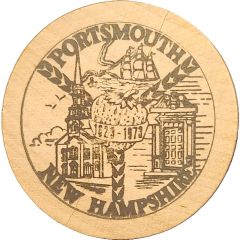 Wooden Nickel - City of Portsmouth Portsmouth, New Hampshire
