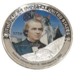 Token - Andrew Johnson 17th President