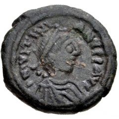 10 Nummi - Justinian I Nicomedia, Dated Reverse