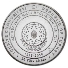 20 Lira National Assembly of Azerbaijan