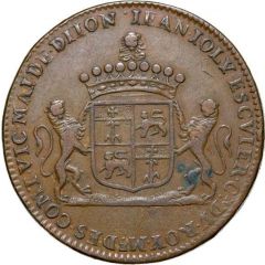 Jeton - États de Bourgogne - Maire de Dijon - Jean Joly 4ème type