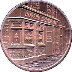 Coronation Street 50 Years Anniversary Medal