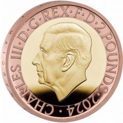2 Pounds - Charles III National Gallery, Gold Proof