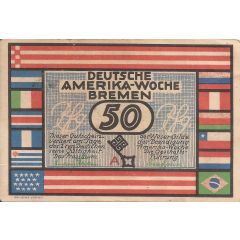 50 Pfennig Deutsche Amerika-Woche