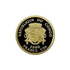 1500 Francs CFA Pierre de Coubertin