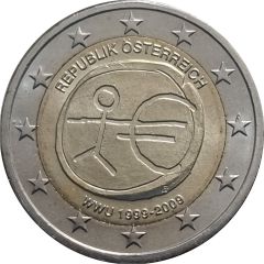 2 Euros 10 Years of EMU