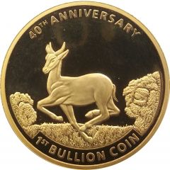 Token - 40th Anniversary of 1st bullion coin