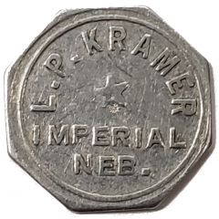 10 Cents - L. P. Kramer Imperial, Nebraska