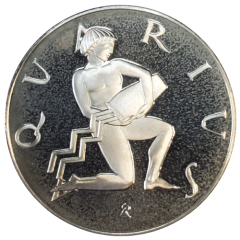 Zodiac Medals Aquarius