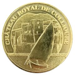 Tourist token - Monnaie de Paris - Collioure - Château Royal de Collioure