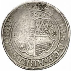 1 Thaler - Kaspar I of Hörsel