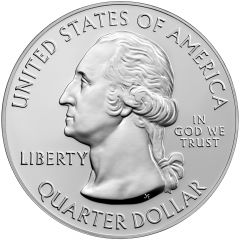 1/4 Dollar `Washington Quarter` American Memorial Park, Northern Mariana Islands - Silver 5 oz Bullion