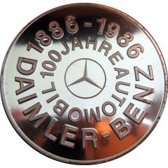 Medal - 100 Jahre Daimler-Benz
