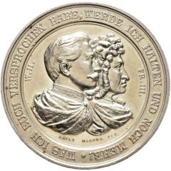 200th anniversary of the Wallonian-reformed community in Magdeburg - WIlhelm II