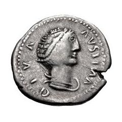 1 Denarius - Imitating Diva Faustina Senior, 138-140