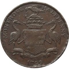 1/2 Penny Angusshire - Montrose / Lunatic Hospital