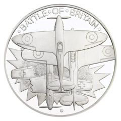 Medal - Battle of Britain 50th Anniversary - Silver Proof