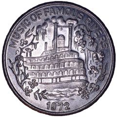 Mardi Gras Token - Atlas Music of the Famous Rivers