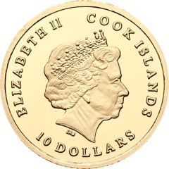 10 Dollars - Elizabeth II White stork
