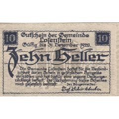 10 Heller Losenstein