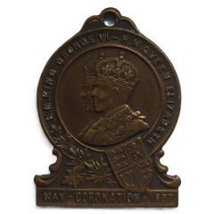 Medal - George VI Coronation Kirkland Lake, Ontario
