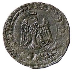 1 Quattrino - Anonymous Guidobaldo II, Pesaro